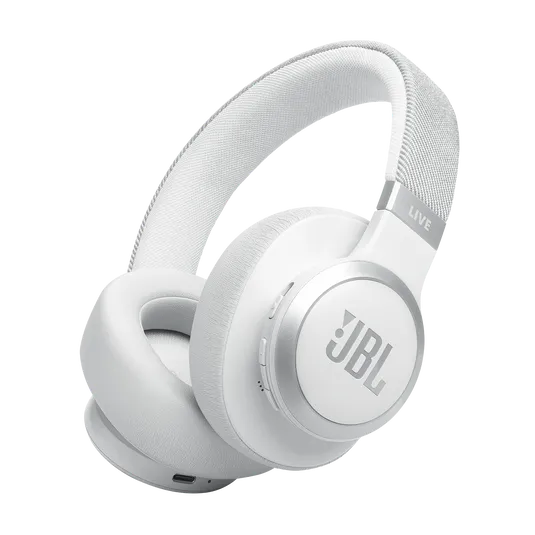 JBL LIVE 770NC wireless headphones with Noise Cancelling-White