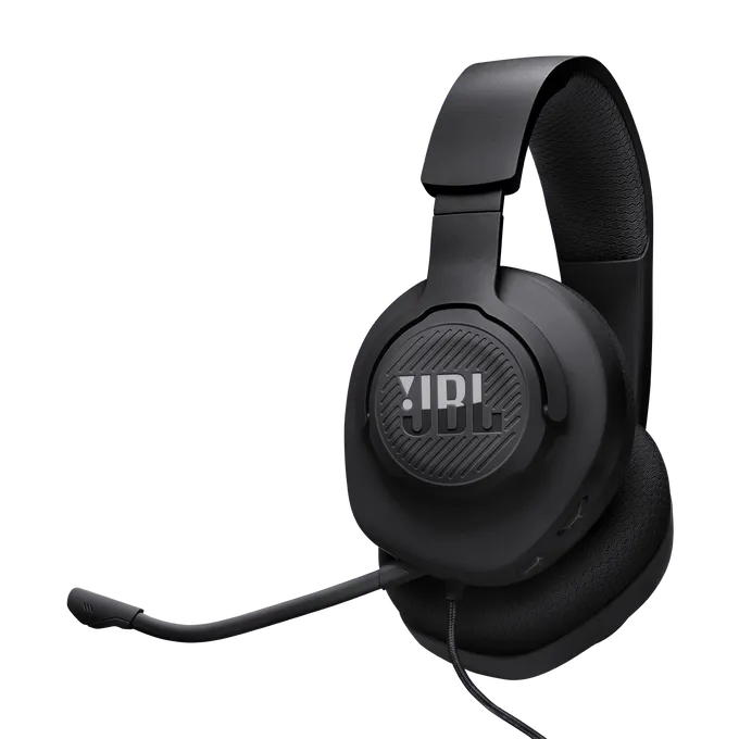 JBL Quantum 100 M2 Over ear 3.5 mm jack Wired Gaming Headset with mic-Black