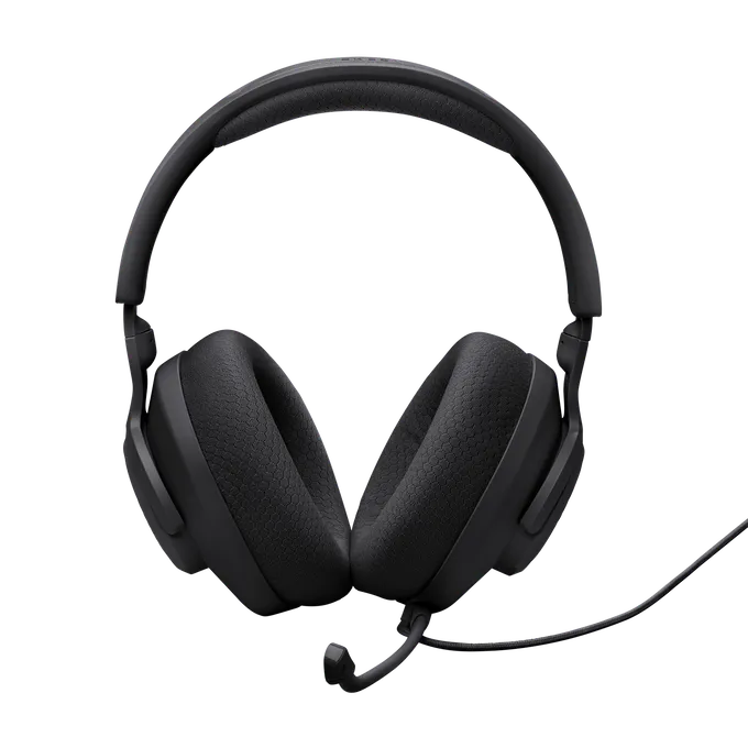 JBL Quantum 100 M2 Over ear 3.5 mm jack Wired Gaming Headset with mic-Black