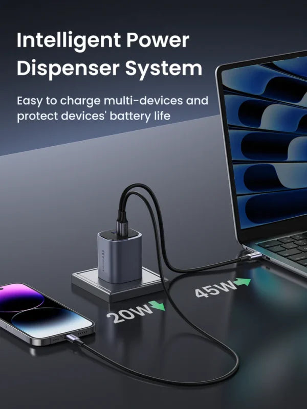 UGREEN 65W Nexode S GaN Tech Fast Charger – X553 45225