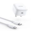 UGREEN 20W Type-C PD Fast Charger With MFI Type-C to Lightning 1 Meter Cable Set CD137 70297