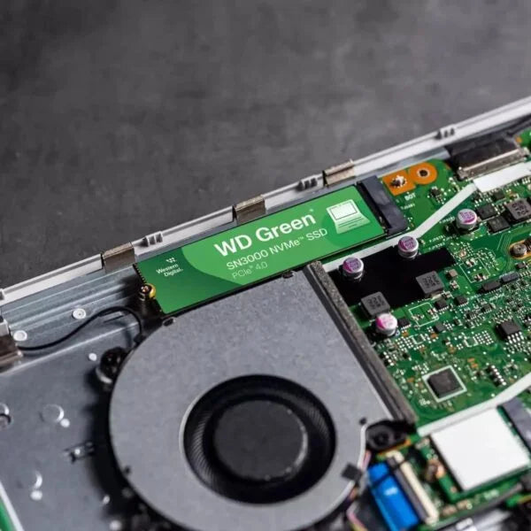 Western Digital 2TB WD Green SN3000 NVMe Internal SSD - Solid State Drive - Gen4 PCIe, M.2 2280, Up to 5,000 MB/s - WDS200T4G0E