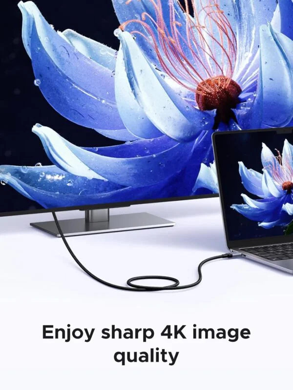 UGREEN 240W USB C Cable Gen2 10Gbps USB 3.2 Supporting 4K 60Hz Video Output Fast Charging Cable 2M
