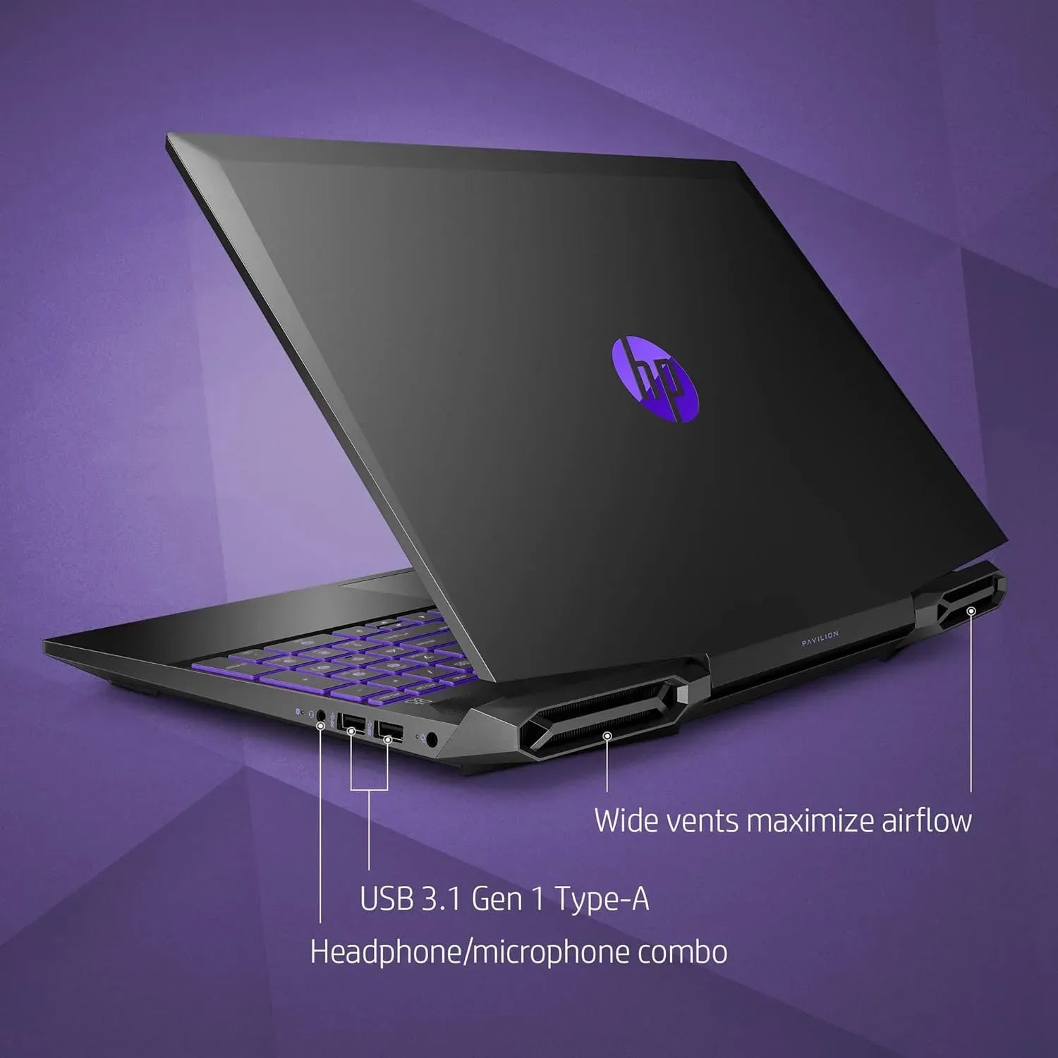HP Pavilion Gaming 15 11th Gen Intel Core i5 11th Generation 15.6 Inch 144Hz FHD Gaming Laptop 8GB RAM 512GB SSD 4GB GTX 1650 Graphics