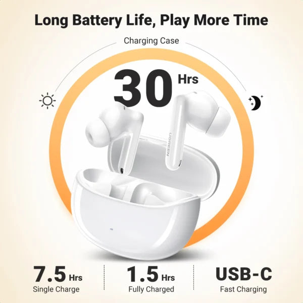 UGREEN Earbuds HiTune T3 Pro Active Noise-Cancelling Wireless Earbuds