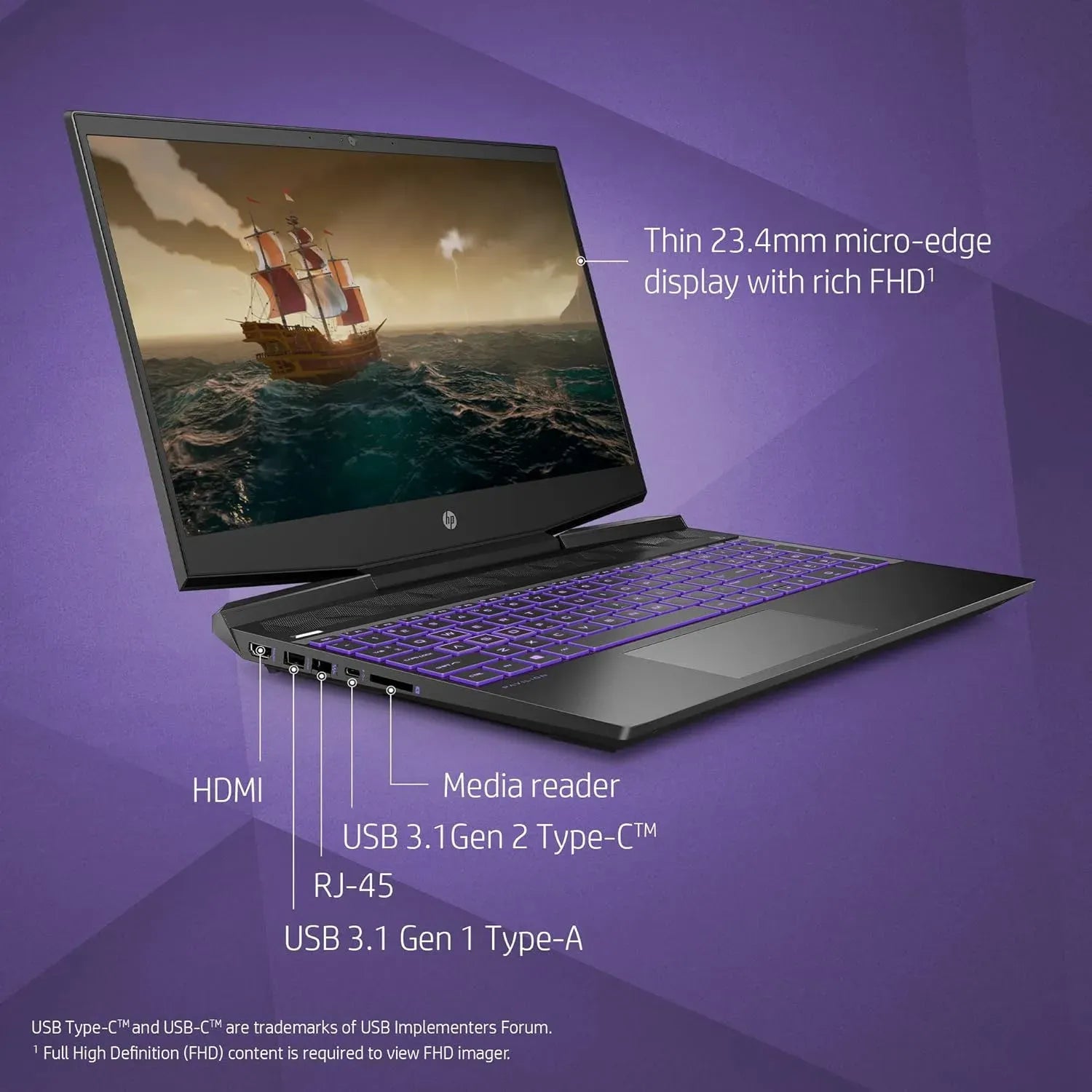 HP Pavilion Gaming 15 11th Gen Intel Core i5 11th Generation 15.6 Inch 144Hz FHD Gaming Laptop 8GB RAM 512GB SSD 4GB GTX 1650 Graphics