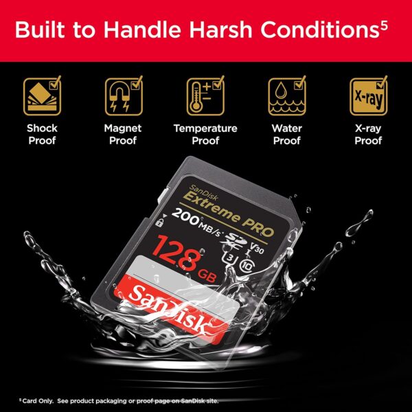 SanDisk Extreme PRO SDXC™ UHS-I Card - 256GB SDSDXXD-256G-GN4IN