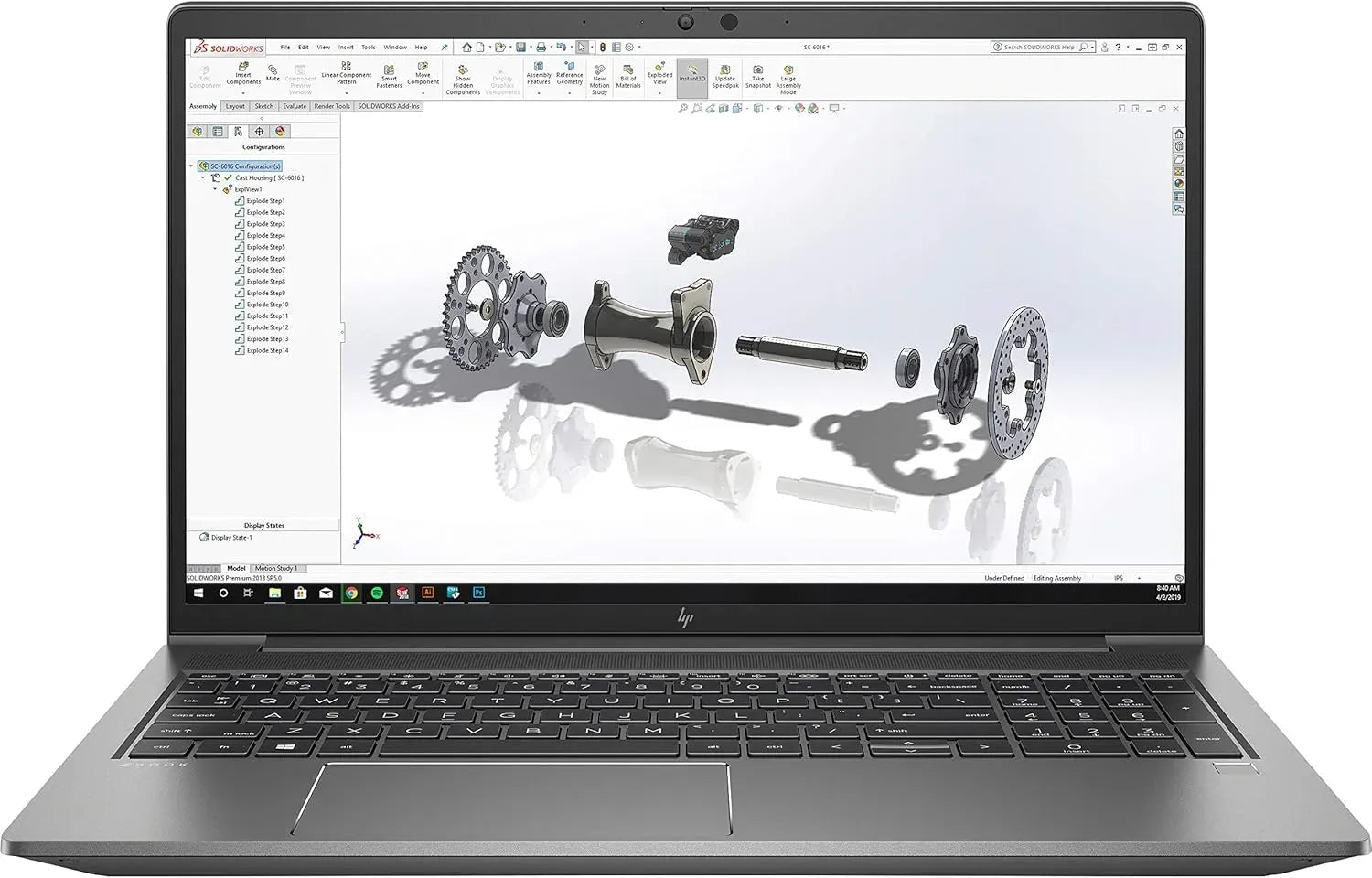HP ZBook Power G7 15.6 Inch Workstation Intel Core i7 10th Gen 32 GB RAM 512 GB SSD