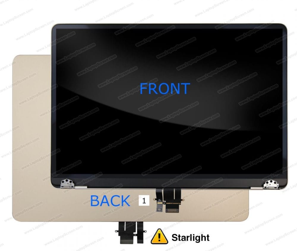 Apple MACBOOK AIR 13 M2 A2681 Replacement Laptop Screen-Gold