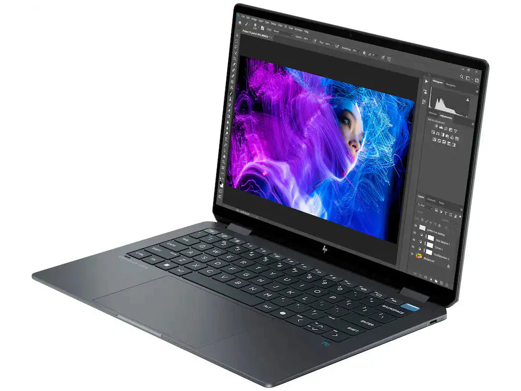 HP OmniBook Ultra Flip 14-fh0013dx Intel Core Ultra 7 256V 16GB LPDDR5x 1TB PCIe Gen4 NVMe Performance M.2 SSD 14" 3K OLED 120Hz Touch Screen Intel Arc Graphics Windows 11 Home 9MP IR AI Camera A9SR3UA