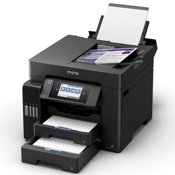 EcoTank L6570 Wi-Fi Duplex Multifunction ADF InkTank Office Printer Print Scan Copy and Fax Wi-Fi Printing