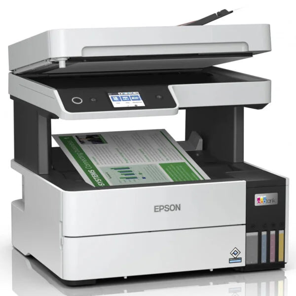 Epson EcoTank L6490 A4 Ink Tank Printer Print, Scan, Copy, Fax with ADF Auto-Duplex Printing Wi-Fi & Wi-Fi Direct
