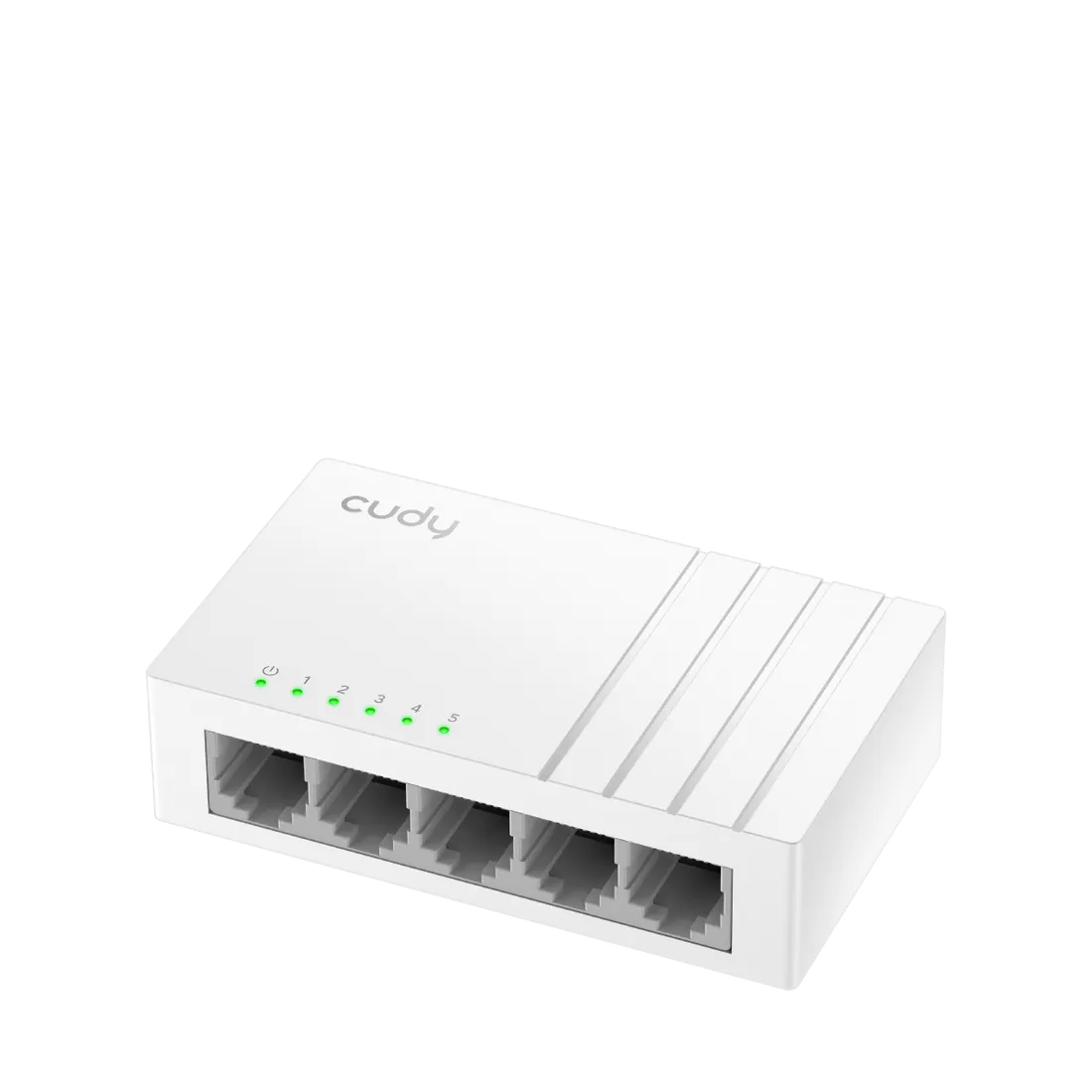 CUDY 5-PORT Gigabit metal switch 8 x 10/100/1000Mbps RJ45 ports