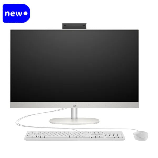 HP All-in-One 27-cr0154nh 13th Gen Intel Core i7-1355U 16GB RAM 512GB SSD 27" Touchscreen Diagonal FHD IPS Display Intel Iris Xᵉ Graphics Plus HP 125 USB Black Wired Mouse 1 Year Manufacturer Warranty