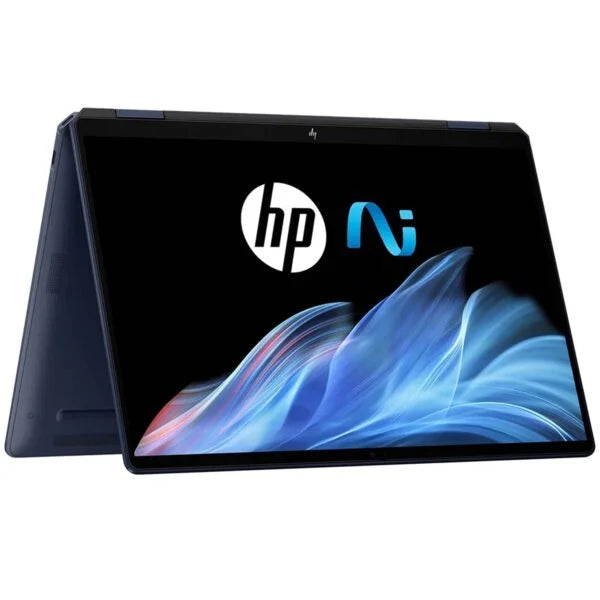HP OmniBook X FlipNGAI 14-fm0023dx Laptop Intel Core Ultra 7 256V 16GB LPDDR5x RAM 1TB PCIe NVMe M.2 SSD 14" IPS LED Touchscreen Display 5MP IR AI Camera Windows 11 Home Poly Studio with Dual Speakers (B5UJ2UA)