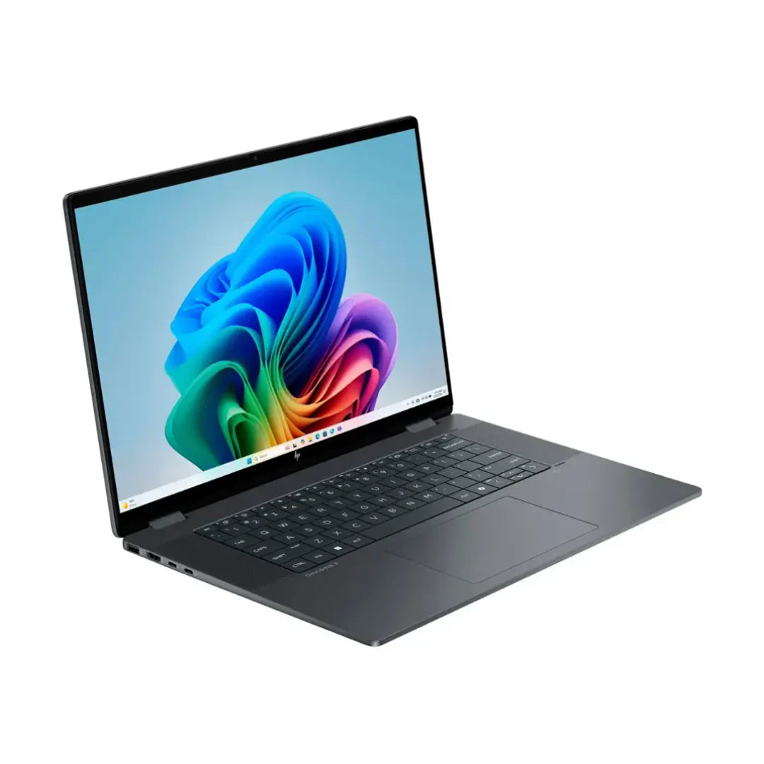 HP OmniBook X FlipNGAI 16-as0023dx Laptop Intel Core Ultra 7 256V 16GB LPDDR5x SDRAM 1TB PCIe NVMe M.2 SSD 16.0" 2K IPS LED Touchscreen Display 5MP IR AI Camera Windows 11 Home Poly Studio with Dual Speakers
