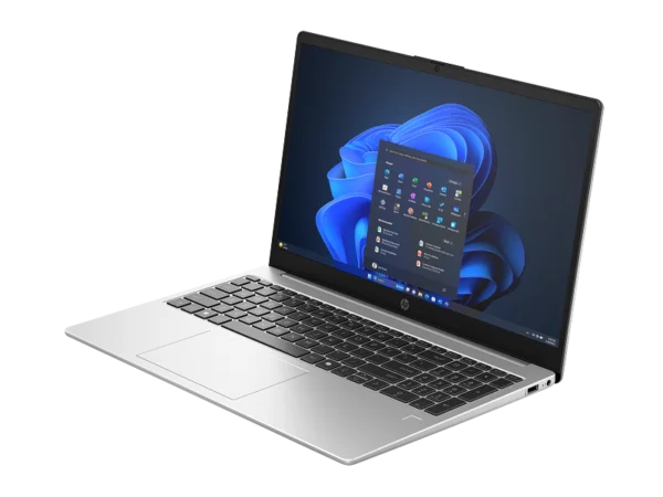 HP 250R G10 Notebook PC (D6YD6ET) Intel® Core™ 3 100U 8GB Ram 512GB SSD 15.6 Inch Display Laptop- Turbo Silver