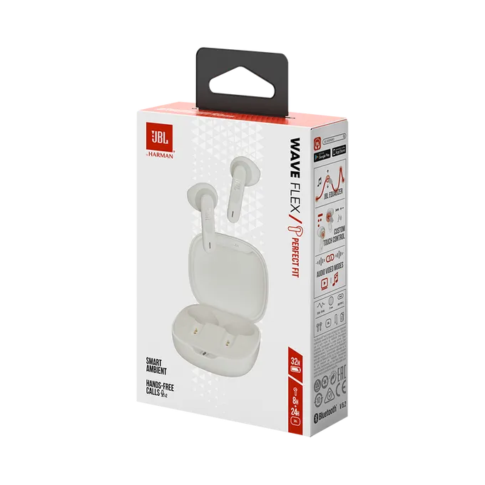 JBL TUNE Buds with noise cancelling - White