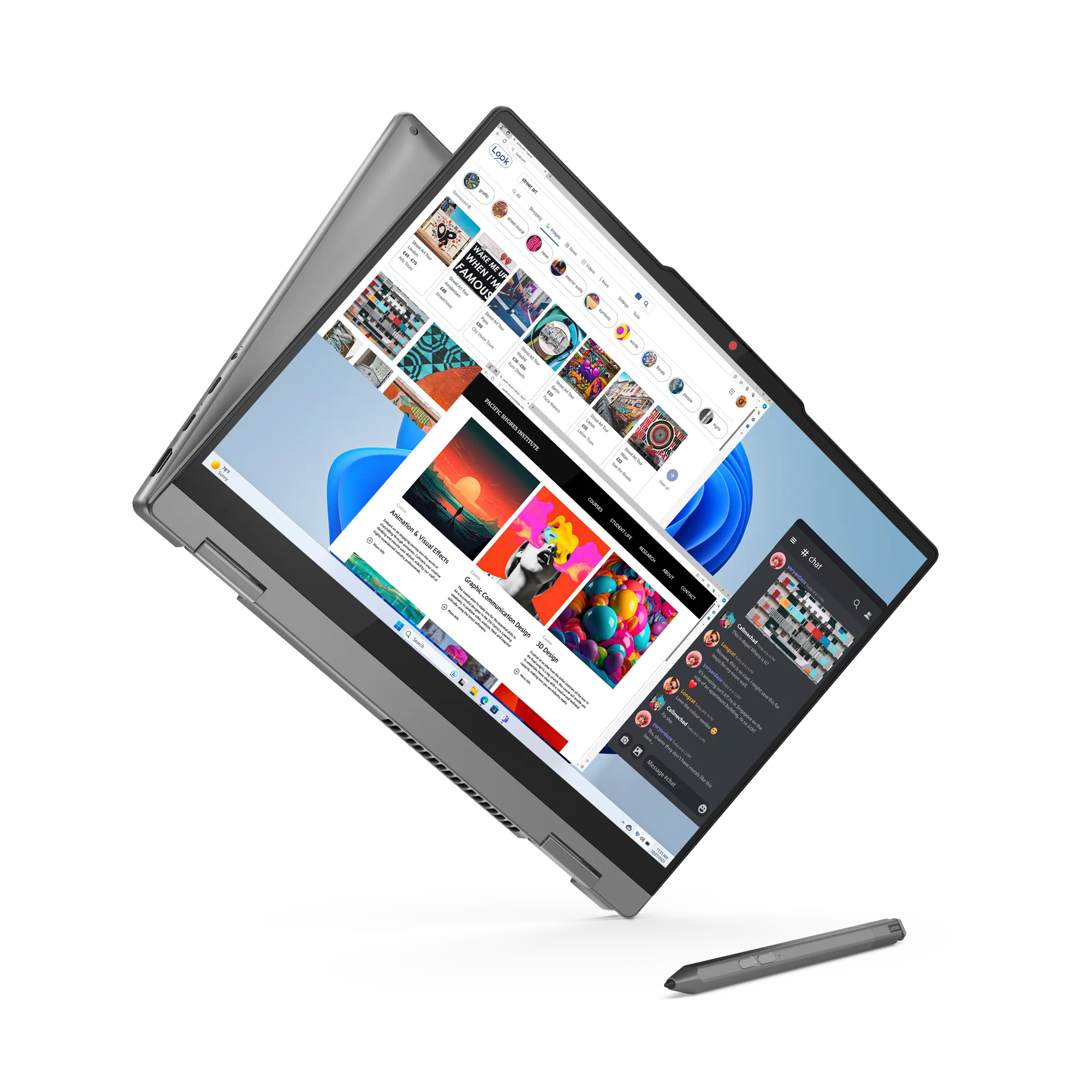 Lenovo IdeaPad FLEX 5 14IRH9 Laptop Intel Core i5-13420H Intel UHD Graphics 8GB Ram 512GB SSD Storage Windows 11 Home 14" WUXGA Display Luna Grey