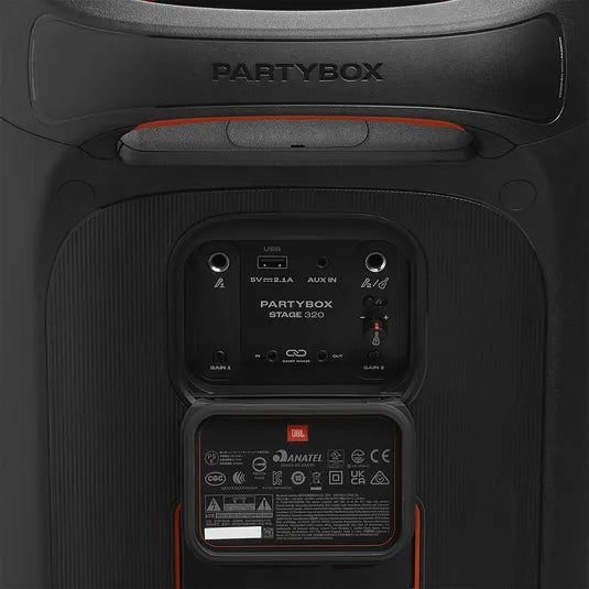 JBL PARTYBOX STAGE 320 Bluetooth Party Speaker with handle-Black