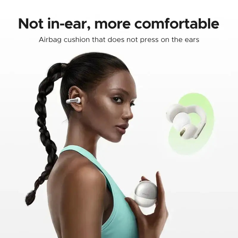 UGREEN HiTune S5 Headphones Wireless, Open-Ear Noise Cancelling Earbuds (White) WS210 45761
