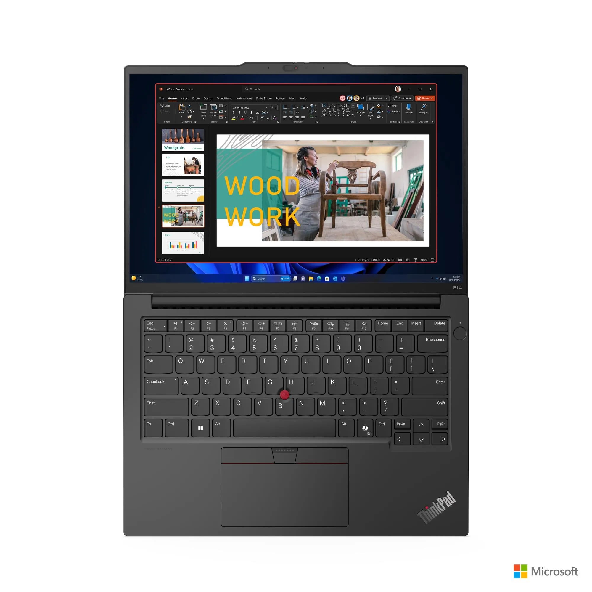 Lenovo Thinkpad E14 Gen 7 Laptop Intel Core Ultra 7 255H Processor Intel Arc Graphics 16 GB DDR5-5600 Ram 512 GB SSD Storage 14" WUXGA Display Cloud Grey