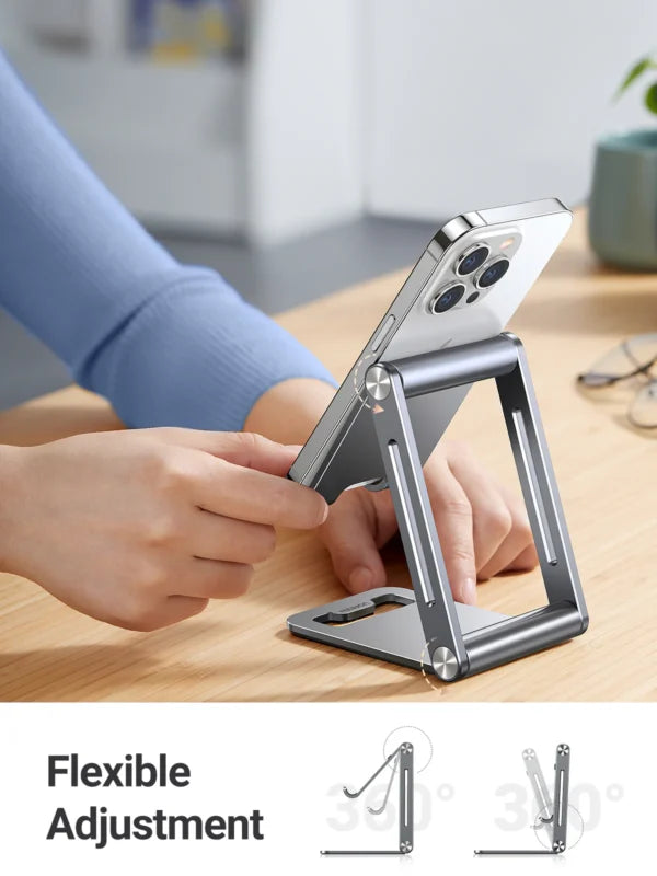 UGREEN Multi Adjustable Metal Phone Holder with Roller – LP263 – 80708