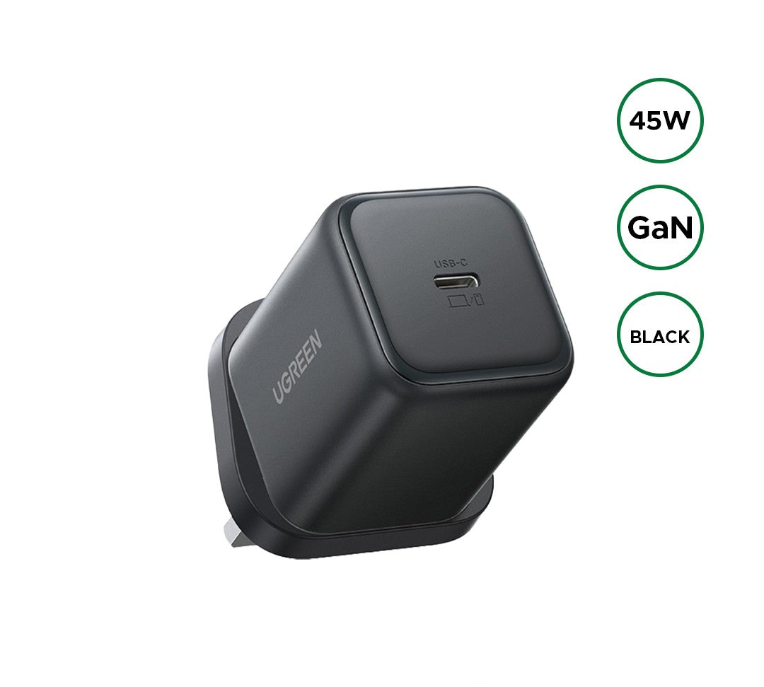 UGREEN 45W Type-C GaN Fast Charger UK – X524 – 65056B