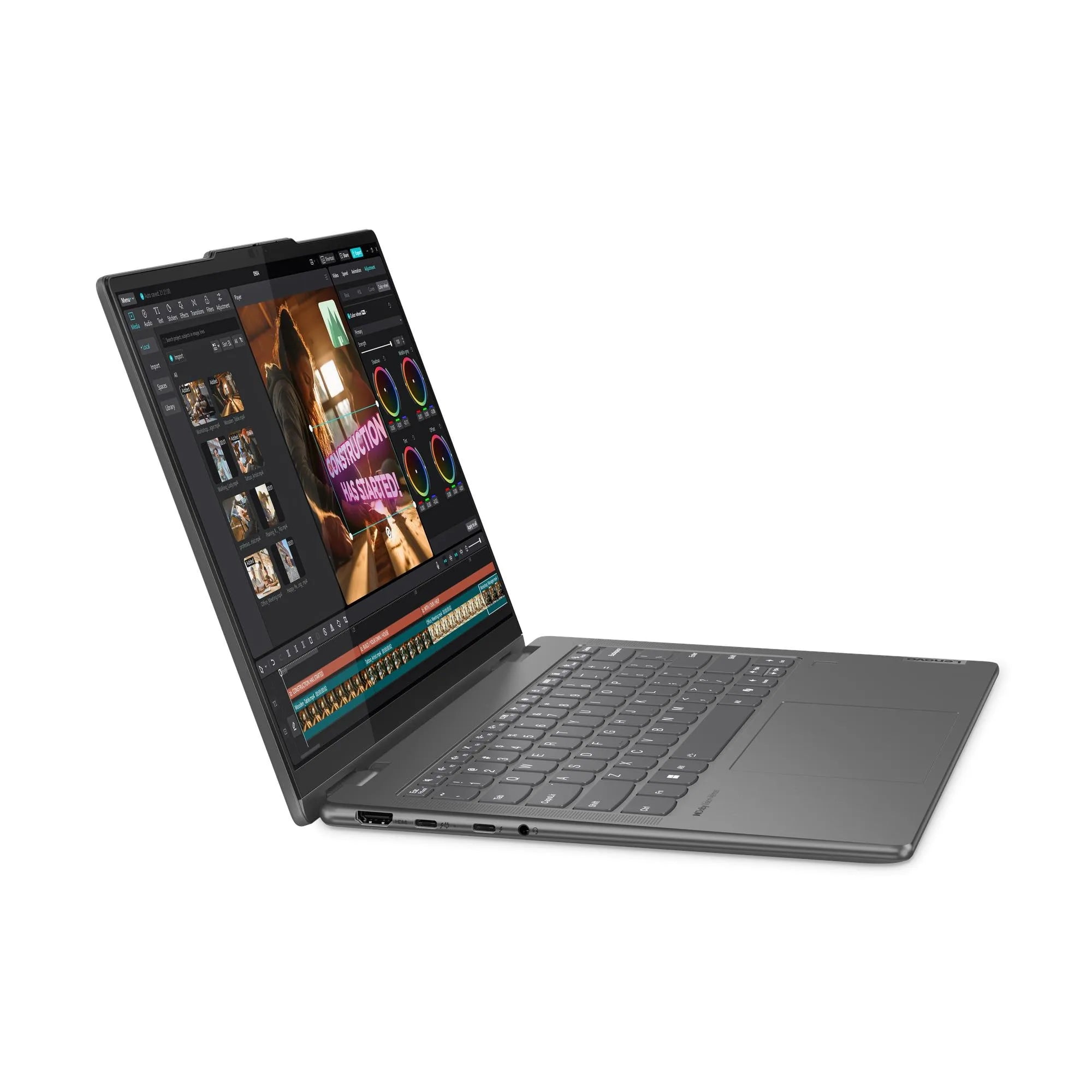 Lenovo Yoga 7 2-in-1 14IML9 Laptop Intel Core Ultra 7 256V Processor Intel Arc Graphics 16GB LPD5X-7467 Ram 1 TB SSD Storage 14" WUXGA Convertible Notebook Windows 11 Home Storm Grey