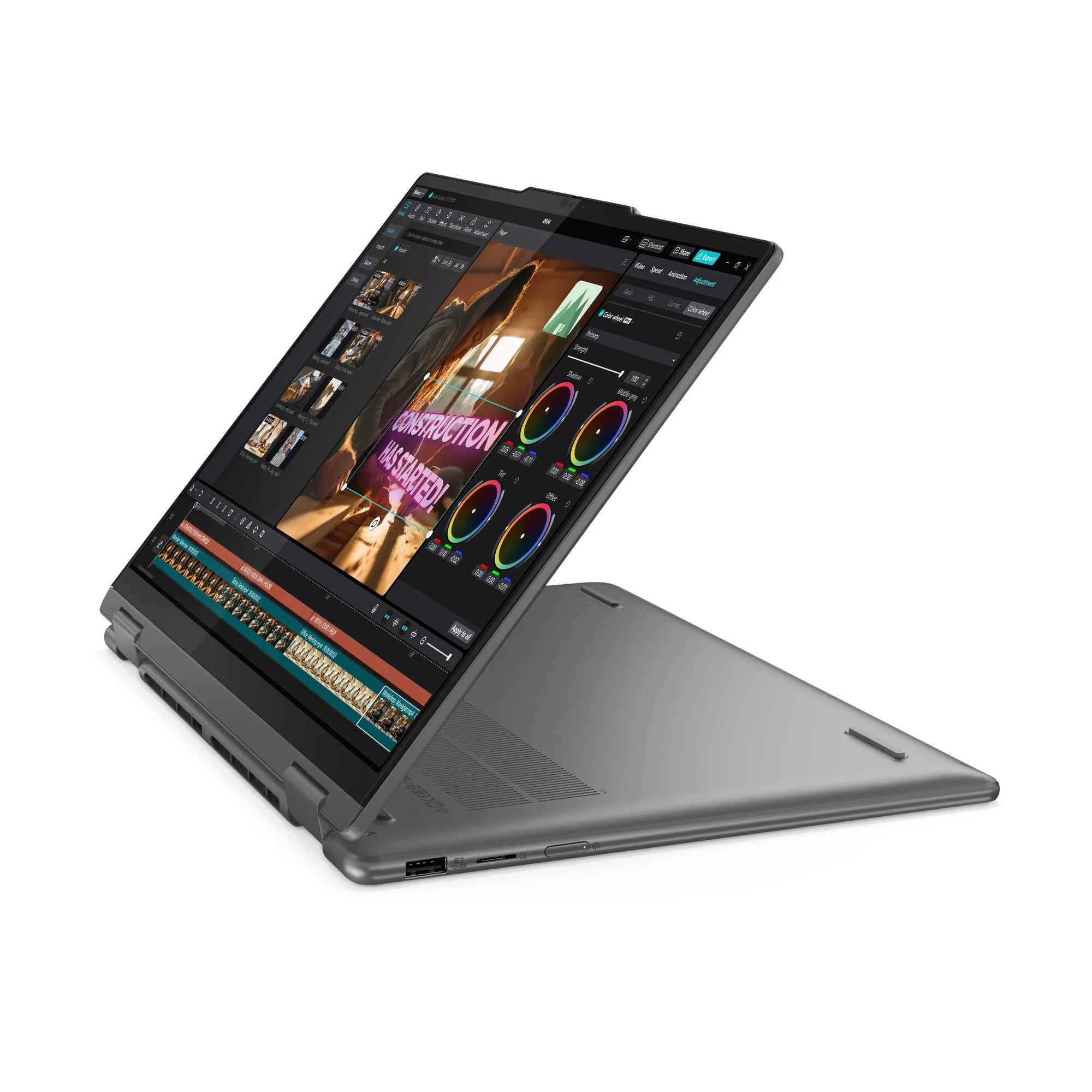 Lenovo Yoga 7 2-in-1 14IML9 Laptop Intel Core Ultra 7 256V Processor Intel Arc Graphics 16GB LPD5X-7467 Ram 1 TB SSD Storage 14" WUXGA Convertible Notebook Windows 11 Home Storm Grey