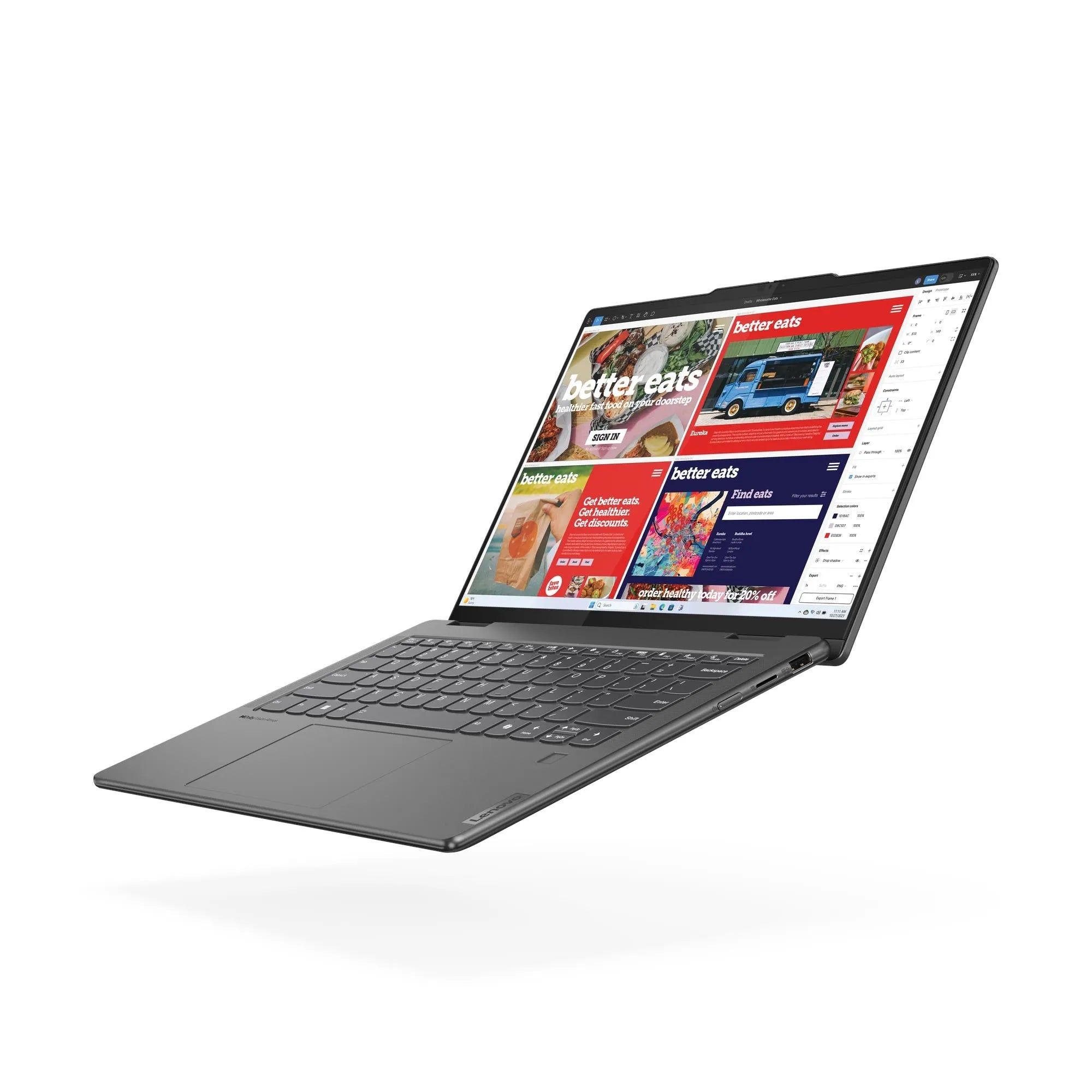 Lenovo Yoga 7 2-in-1 14IML9 Laptop Intel Core Ultra 7 256V Processor Intel Arc Graphics 16GB LPD5X-7467 Ram 1 TB SSD Storage 14" WUXGA Convertible Notebook Windows 11 Home Storm Grey