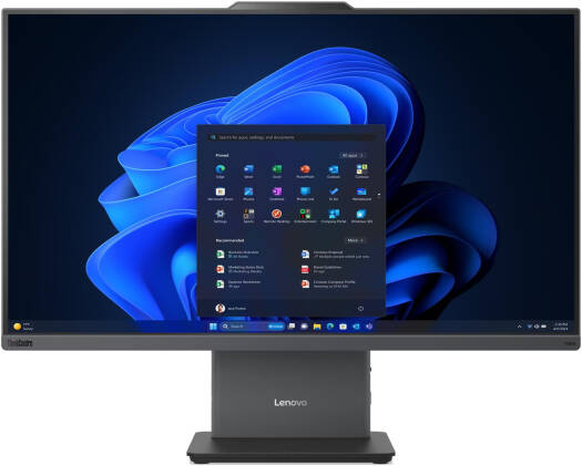 Lenovo ThinkCentre neo 50a 24 Gen 6 LNL, 23.8" FHD IPS Display, Intel Core Ultra 5 226V, 16GB RAM, 512GB SSD, Intel Arc Graphics 130V, English (UK) K/B, No OS, Luna Grey | 13QG000BGP