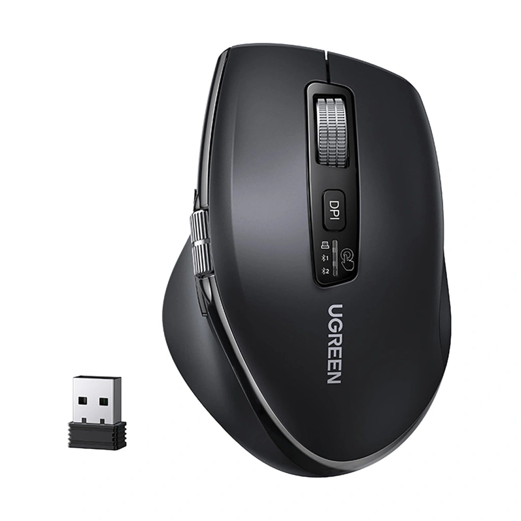 UGREEN Thumb Wheel & Side Scrolling Multi-Mode Wireless Bluetooth Mouse M751 45792