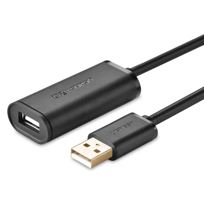 UGREEN Active Cable USB 2.0 Extension Cable 480 Mbps 30 Metres Black (US121 10326)