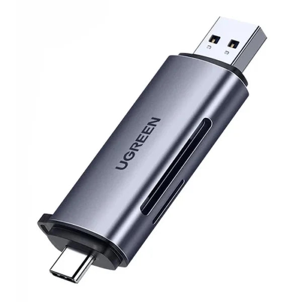 UGREEN SD / micro SD card reader for USB 3.0 / USB Type C 3.0 gray CM185 50706