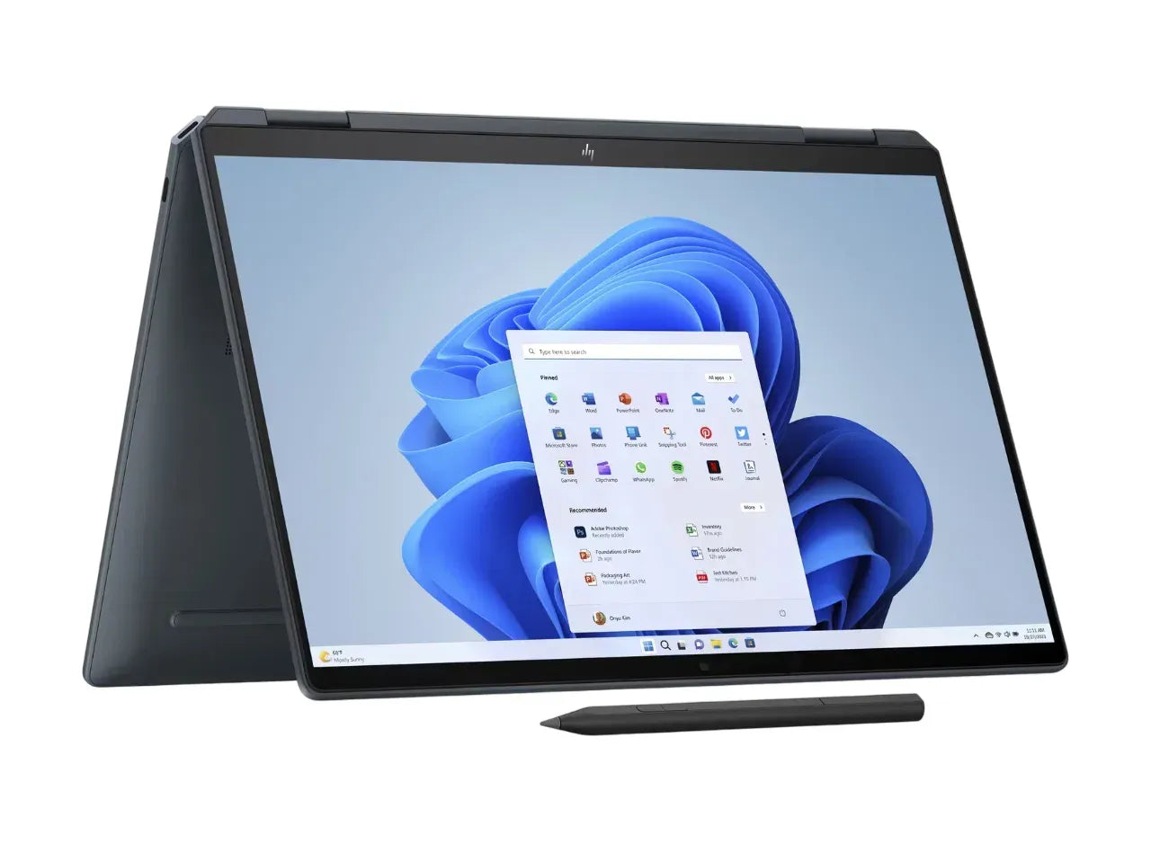 HP Spectre x360 2-in-1 14-eu0030ca Laptop Intel Core Ultra 7-155U Processor 16GB Onboard Ram 1TB SSD Storage 14" diagonal 3K (2880 x 1800) OLED Display Poly Studio Speakers English Keyboard Slate Blue