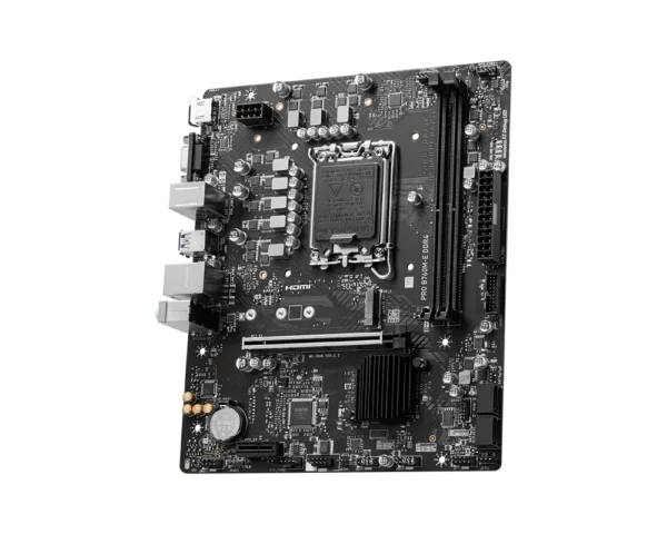 MSI PRO B760M-E DDR4 Gaming Desktop Motherboard
