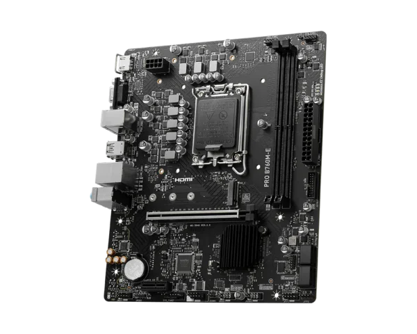 MSI PRO B760M-E DDR5 Desktop Gaming Motherboard