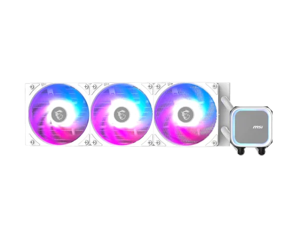 MSI MAG CORELIQUID A13 360 ARGB Liquid CPU Cooler (LGA1700, AM5, LGA1851) - WHITE