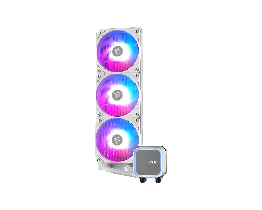 MSI MAG CORELIQUID A13 360 ARGB Liquid CPU Cooler (LGA1700, AM5, LGA1851) - WHITE