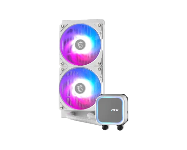 MSI MAG CORELIQUID A13 240 ARGB CPU Liquid Cooler - WHITE