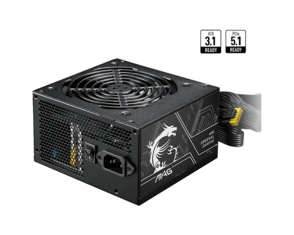 MSI MAG A650BN PCIE5 II 650W Desktop Power Supply