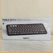 Logitech Pebble Keys 2 K380s Multi-Device Bluetooth Wireless Keyboard with Customisable Shortcuts – Tonal Graphite