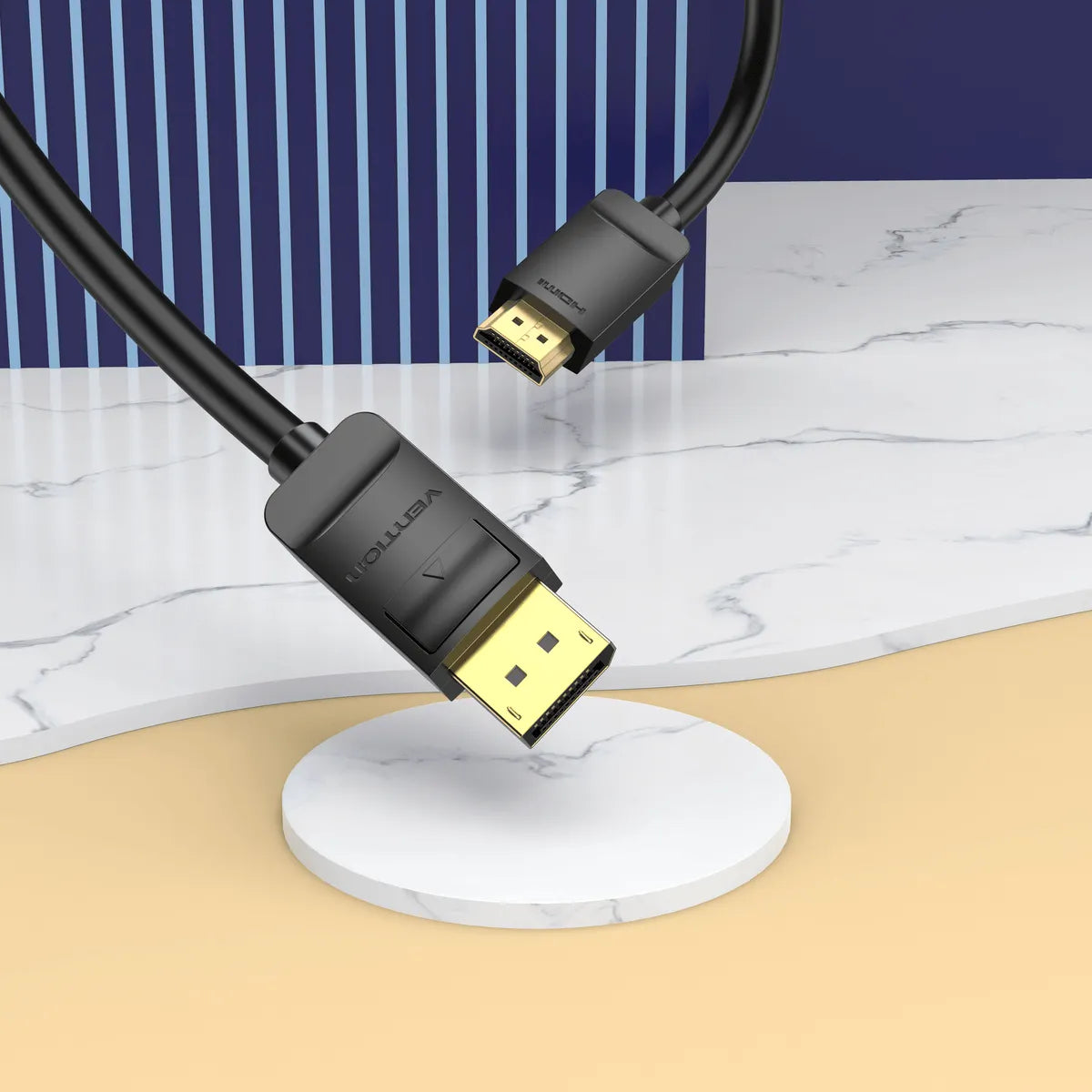 Vention DisplayPort to HDMI Cable 2M Black