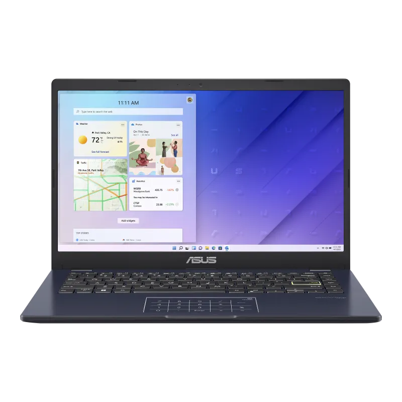 ASUS Vivobook GO 14 Laptop Intel Celeron N4500 Processor Integrated Intel UHD Graphics 8GB DDR4 Ram 256GB NVME SSD Storage 14-inch HD (1366 x 768) Display Black