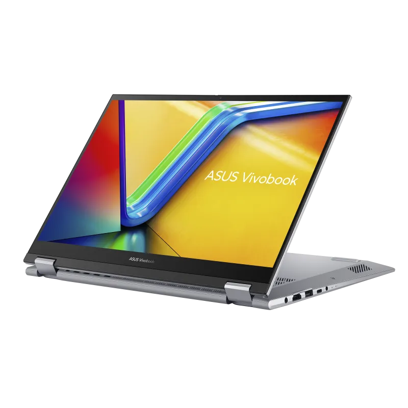 ASUS Vivobook S 14 FLIP(TP3402VA) Laptop Intel Core i7-13700H up to 5.0GHz 13th Gen Processor Intel Iris Xᵉ Graphics 16GB DDR4 Onboard Ram 512GB PCIe NVMe SSD Storage 14.0 Inch WUXGA (1920 x 1200) Display Silver