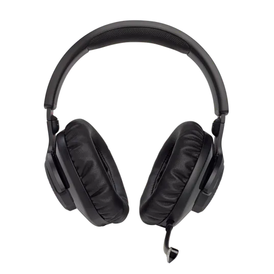 JBL Quantum 350 Over ear USB Wired Gaming Headset with Boom Mic-Black