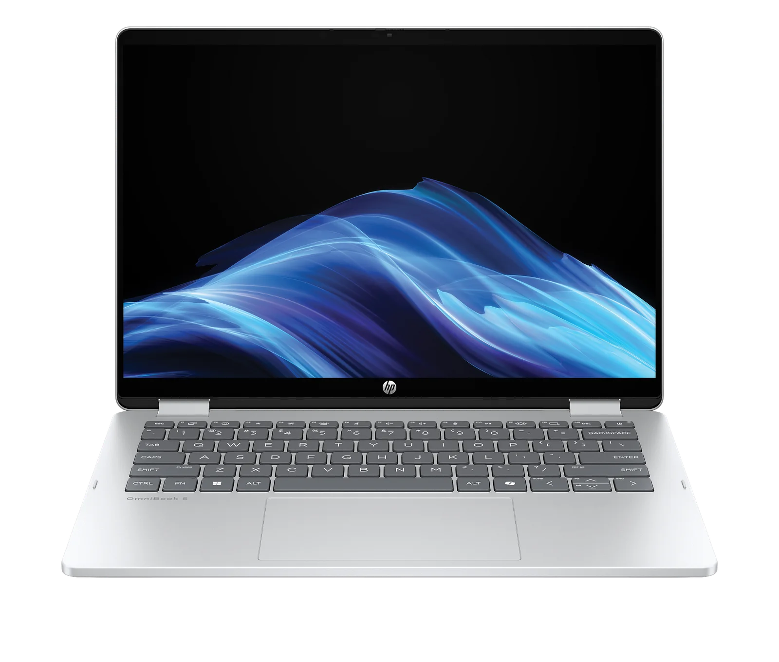 HP OmniBook 5 Flip 14-fp0023dx 2-in-1 Intel Core 7 150U 16GB RAM 512GB SSD 14" 2K Touchscreen IPS LED Display Win 11 Home Intel Arc Graphics HP 5mp IR Camera Poly Studio with Dual Speakers (B86Q7UA)