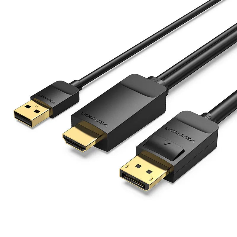 Vention ABJBG HDMI-A Male to DP Male  Cable