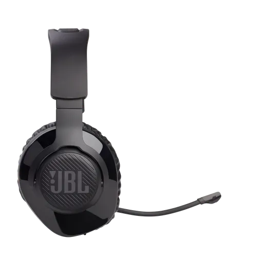JBL Quantum 350 Over ear USB Wired Gaming Headset with Boom Mic-Black
